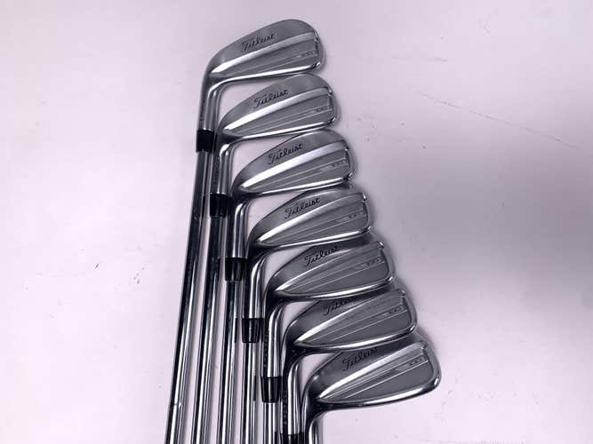 Titleist T100 2023 Iron Set 4-PW True Temper Dynamic Gold X Seven Mens LH