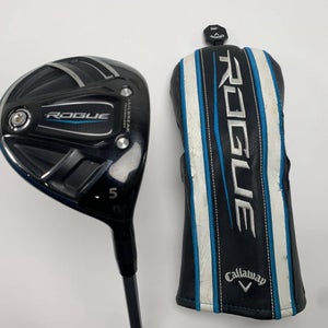 Callaway Rogue 5 Fairway Wood 18* Aldila Quaranta 50g Senior Graphite RH HC NEW