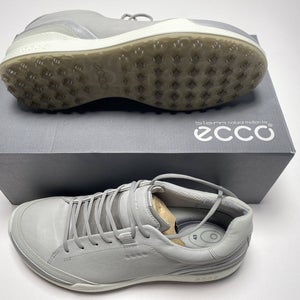 Ecco Mens Golf Biom Hybrid Golf Shoes Gray White Men's SZ 9 (131644 60058)