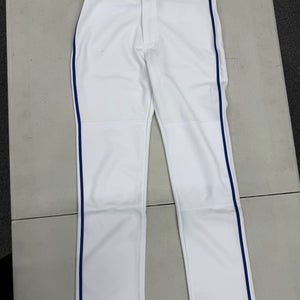Champro White/Black Open Bottom Baseball Pants: Youth XL