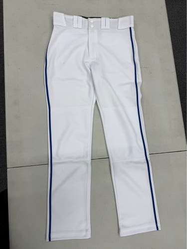 Champro White/Black Open Bottom Baseball Pants: Youth XL