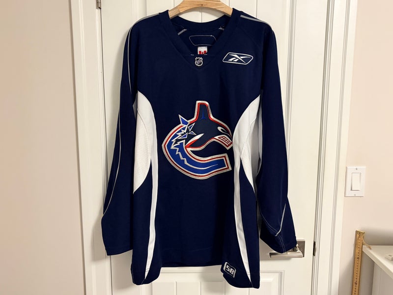 Authentic Reebok Vancouver Canucks West Coast Express Practice Jersey Size 58