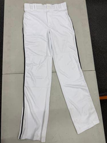 Champro White/Black Open Bottom Baseball Pants: Youth XL