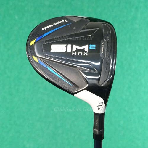 TaylorMade SIM 2 MAX Fairway 15 3 Wood Fujikura Ventus Blue FW 6-S Stiff