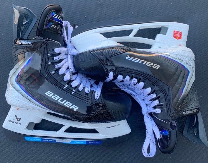 New Bauer Vapor Flylite Pro Ice Hockey Skates 7 Fit 3 | SidelineSwap ...