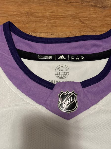 Adidas Primegreen Rantanen Colorado Avalanche Hockey Fights Cancer