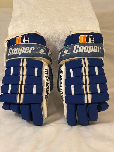 Vintage Cooper Model MLP Pro Stock Ice Hockey Gloves 14” - Excellent Condition