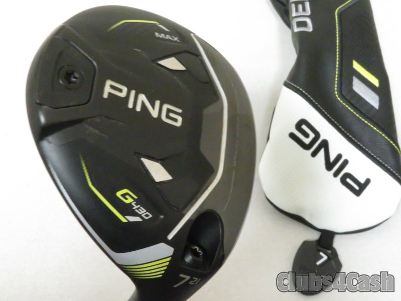 PING G430 MAX Fairway 21 7 Wood Alta CB 65 Black Regular Flex Cover LooK