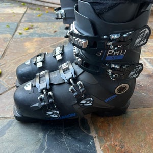 Mondo 25 & 25.5 Men's Salomon S/Pro All Mountain Ski Boots Medium Flex (Used)