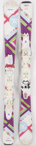 Rossignol Fun Girl Kids Skis with Bindings - 110 cm Used