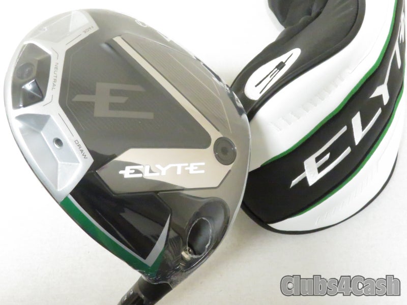 Callaway Elyte Driver 9 Denali Charcoal 50g 6.0 Stiff Flex +Cover .. NEW