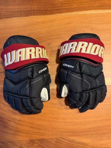 Warrior Covert QRE Gloves 13" Pro Stock Black & Red