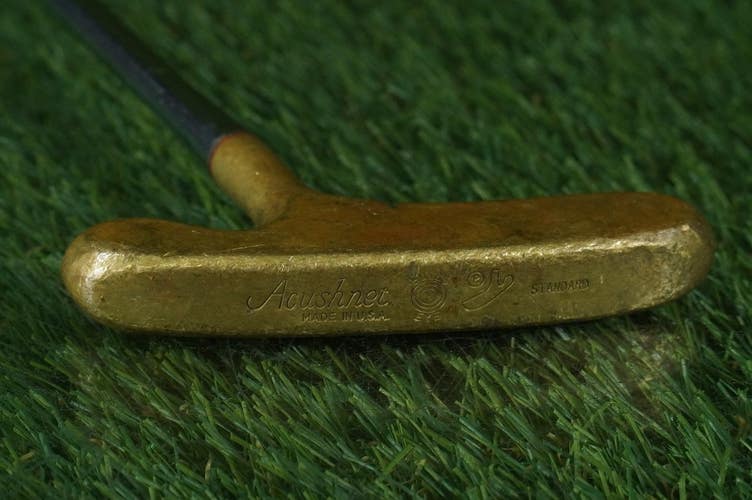 ACUSHNET BULLS EYE STANDARD PUTTER 34" BLADE FLUTED SHAFT LH / RH ~ VINTAGE!