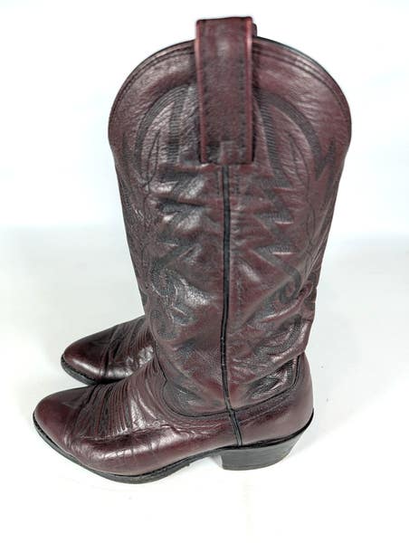 Dan Post Men\'s Burgundy Leather Western Boots Dan Post Men main image 3