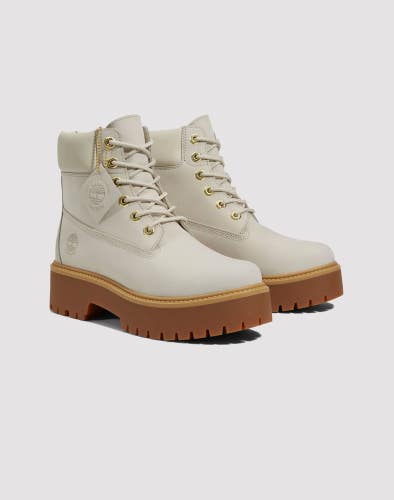 Timberland Stone Street TB0A6AWZF48 Women 8 Rainy Day 6" Waterproof Boots TF8898