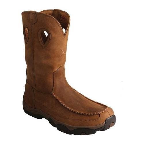 Twisted X MHKBCW1-200 Mens 11 Brown Composite Toe Waterproof Work Boots ZAP801
