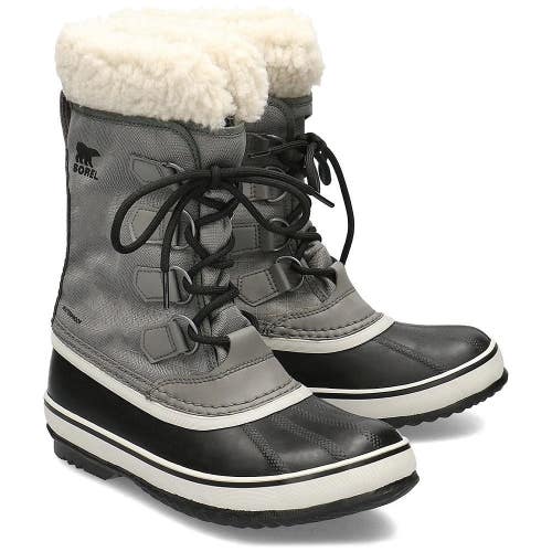 Sorel Winter Carnival 1855081-052 Women Quarry Black Waterproof Snow Boot ZAP986