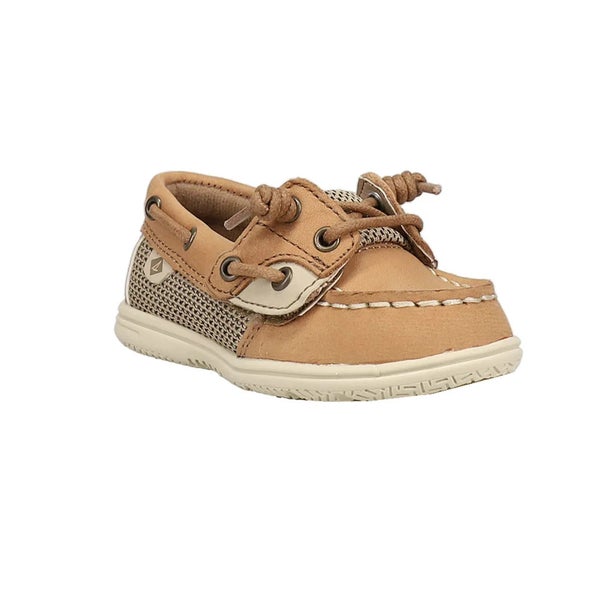 Sperry Shoresider CG58039A Toddler US 8.5 Beige Moc Toe Casual Boat Shoe ZAP768