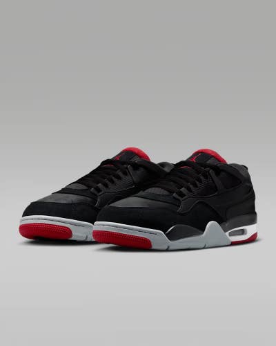 Nike Air Jordan 4 RM FQ7939-061 Sneakers Men's Black Red Lifestyle Shoes DWA3104
