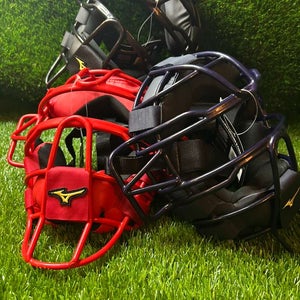 Mizuno Samurai Baseball Catcher's Mask Bundle 3 (NEW)