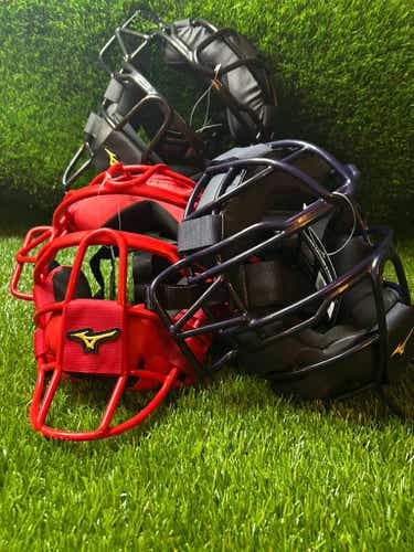 Mizuno Samurai Baseball Catcher's Mask Bundle 3 (NEW)