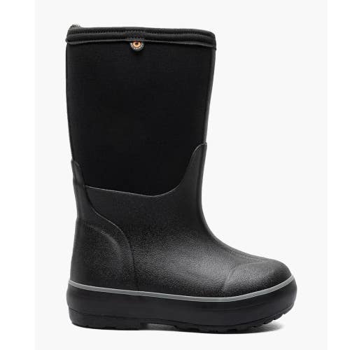 Bogs Classic II Solid No Handles 72951-001 Kids 8 Black 3-Season Boots RHS6939