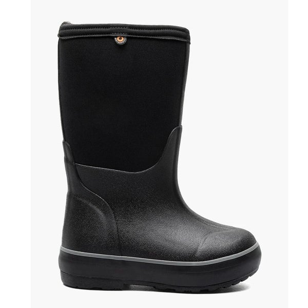 Bogs Classic II Solid No Handles 72951-001 Kids 8 Black 3-Season Boots RHS6939