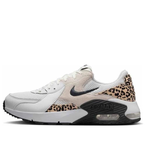 Nike Air Max Excee HQ2115-100 Women's 7 White Leopard Lifestyle Shoes ZOGG2679