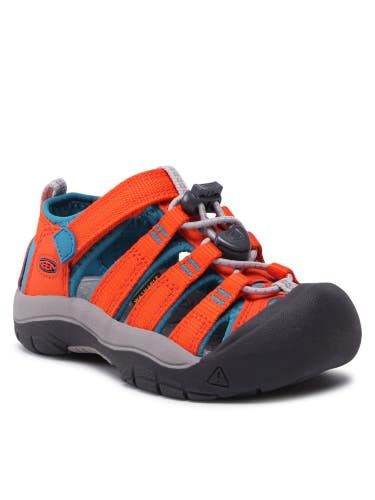 Keen Newport H2 Fisherman Little Kids 8 Orange Adjustable Strap Sandals ZOGG2717