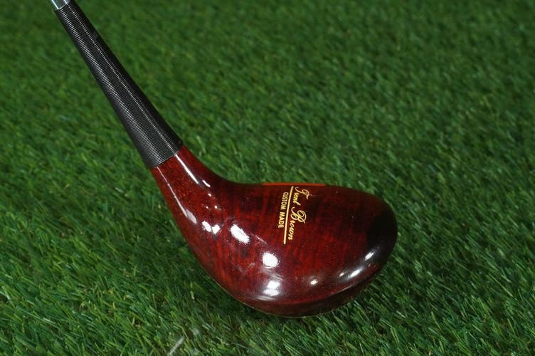 TRENT BROWN CUSTOM MADE PERSIMMON 3 WOOD FAIRWAY RIGHT HANDED RH ~ VINTAGE!!