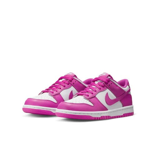 Nike Dunk Low 'Active Fuchsia' FJ0704-100 Kids US 5 Pink Lifestyle Shoes DWA3175