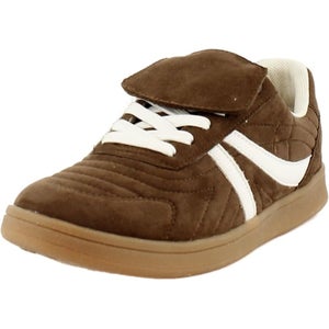Steve Madden Madrid Sneaker Womens 9 Brown White Lace Up Lifestyle Shoes RHS6958