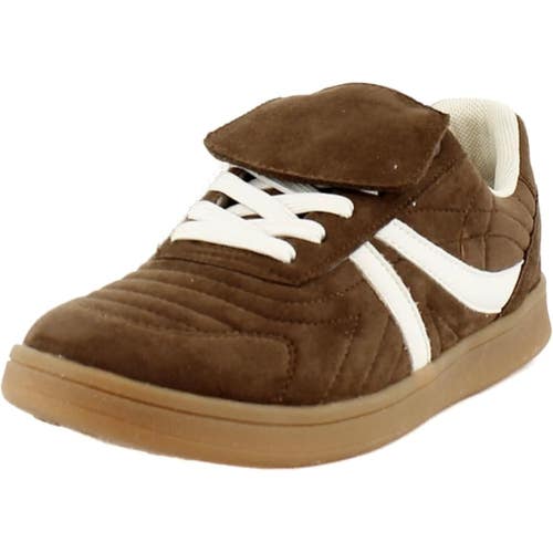Steve Madden Madrid Sneaker Womens 9 Brown White Lace Up Lifestyle Shoes RHS6958