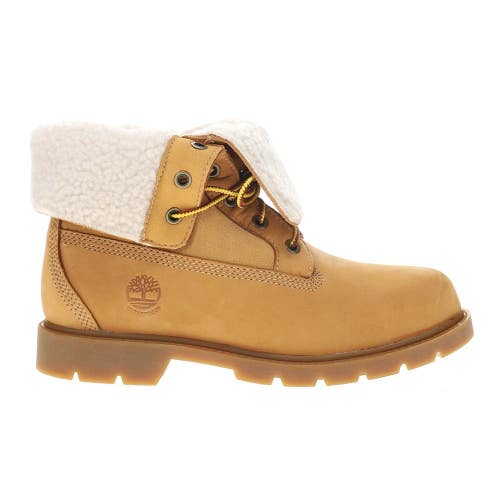 Timberland Linden Woods TB1A1KGC231 Boots Women's Brown Nubuck Fold-Down DWA3276