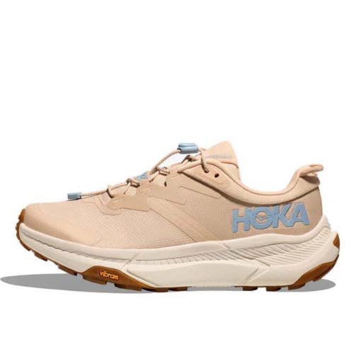 Hoka One One Transport 1123154-OKLB Sneaker Women 10 Cream Running Shoes DWA3172