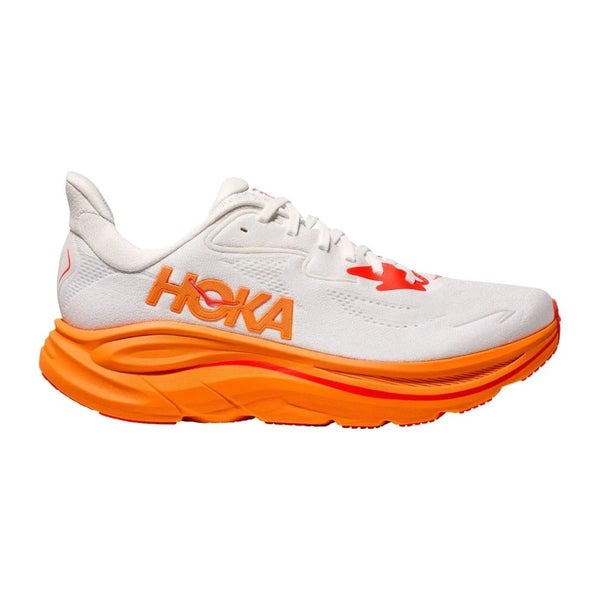 Hoka One One Clifton 10 1162030-FGZ Sneakers Men's White Running Shoes DWA3161
