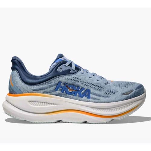 Hoka One One Bondi 9 1162011-DNP Mens 12.5 Drizzle Downpour Running Shoes TF8912