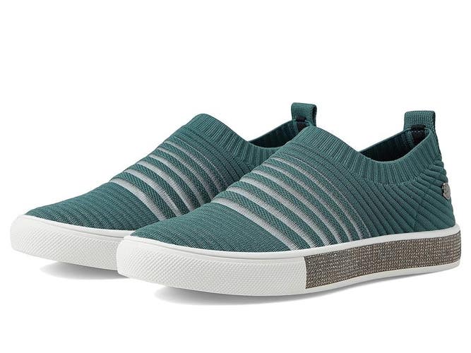 Bernie Mev. Iris Sneaker Women's US 10 Green Round Toe Slip-on Shoes ZAP1006
