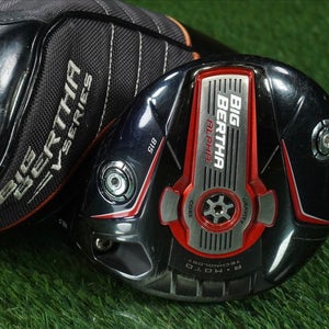 CALLAWAY BIG BERTHA ALPHA 815 10.5 DRIVER SPEEDER 565 REGULAR RH W/ HEADCOVER