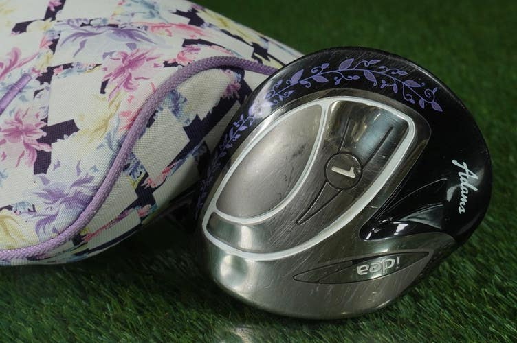 ADAMS IDEA 2014 DRIVER ULTRALIGHT WOMEN'S LADIES FLEX RH W/ HEADCOVER ~ LOOK!!