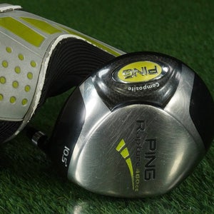 PING RAPTURE 460CC 10.5 DRIVER TFC SOFT REGULAR FLEX RH + HEADCOVER ~ NICE!!