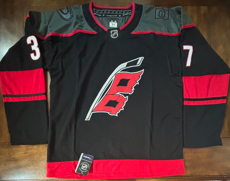 Carolina Hurricanes Andrei Svechnikov Black Jersey #37 Adult XL (54) NWT