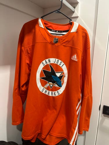 Orange Size 56 Men's Adidas Jersey (Used)