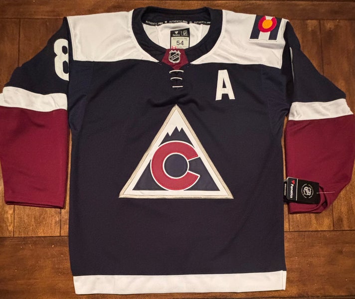 Cale Makar Colorado Avalanche Alternate Jersey Adult XL (54) NWT