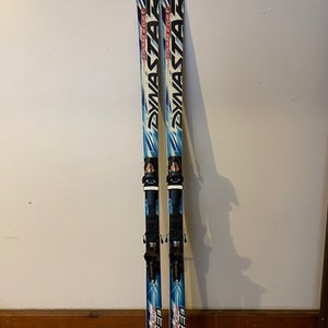 Men's Racing 186 cm Dynastar Speed WC FIS GS Skis With Bindings Max Din 16 (Used)