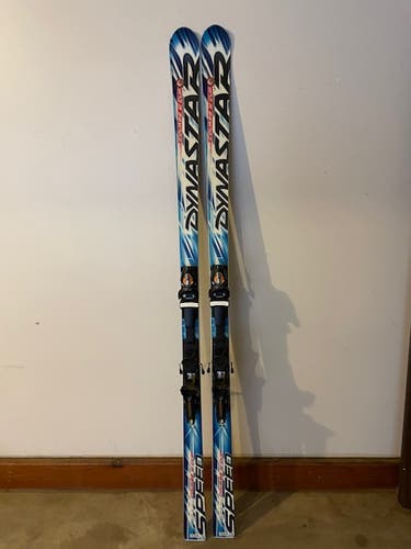 Men's Racing 186 cm Dynastar Speed WC FIS GS Skis With Bindings Max Din 16 (Used)