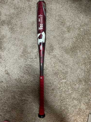 DeMarini Voodoo Alloy BBCOR Certified Bat (-3) 27 oz 30" (Used)