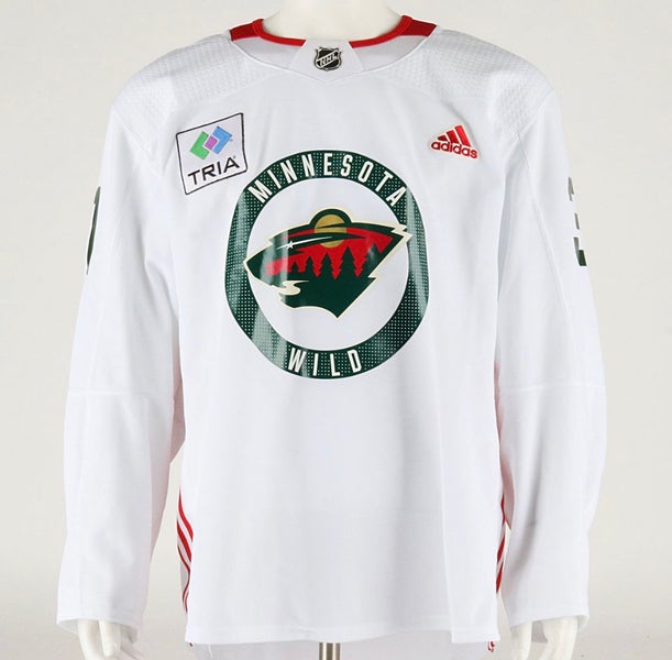 Practice Jersey - Minnesota Wild - White Adidas Size 56 #7