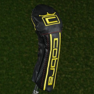 COBRA SPEEDZONE HYBRID HEADCOVER BLACK / YELLOW CHANGEABLE #'S ~ LOOK!!