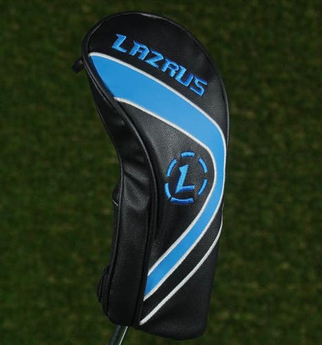 LAZRUS HYBRID HEADCOVER BLACK / BLUE CHANGEABLE #'S ~ LOOK!!